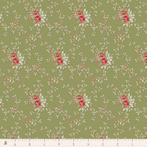 PRE-ORDER Tilda- Merry Little Christmas Blender- Noel Moss TIL110145- Half Yard- July 2027 - Modern Fabric Shoppe