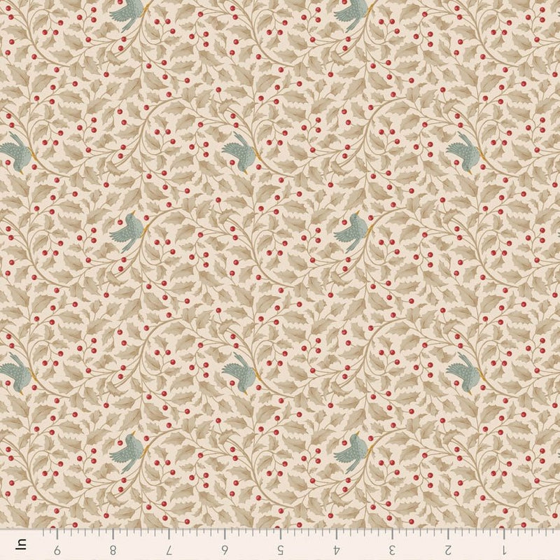 PRE-ORDER Tilda- Merry Little Christmas- Holly Clay TIL100636- Half Yard- July 2027 - Modern Fabric Shoppe