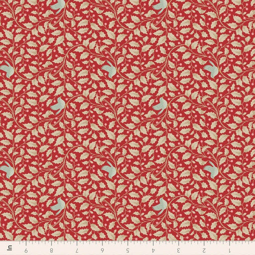 PRE-ORDER Tilda- Merry Little Christmas- Holly Red TIL100621- Half Yard- July 2027 - Modern Fabric Shoppe