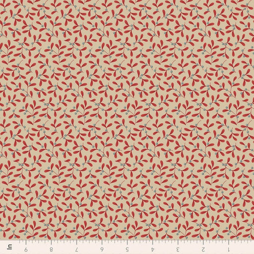 PRE-ORDER Tilda- Merry Little Christmas- Mistletoe Red TIL100623- Half Yard- July 2027 - Modern Fabric Shoppe