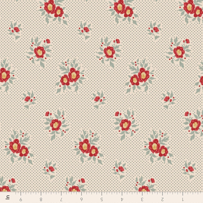 PRE - Order Tilda Merry Little Christmas TIL100628 Joy Blue - Half Yard - September 2025 - Modern Fabric Shoppe