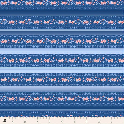 PRE - Order Tilda - Something Blue - Blenders Claramay TIL110167 Denim - Half Yard - June 2026 - Modern Fabric Shoppe