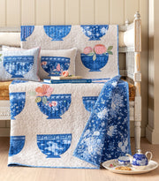 PRE - Order Tilda - Something Blue - Bowl Collection Quilt Kit - Putty - June 2026 - Modern Fabric Shoppe