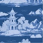 PRE - Order Tilda - Something Blue - Cottonview TIL100680 Night - Half Yard - June 2026 - Modern Fabric Shoppe