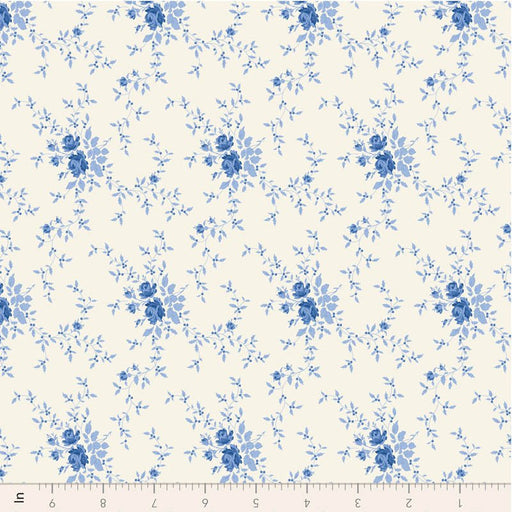 PRE - Order Tilda - Something Blue - Noel TIL100661 Blue - Half Yard - June 2026 - Modern Fabric Shoppe
