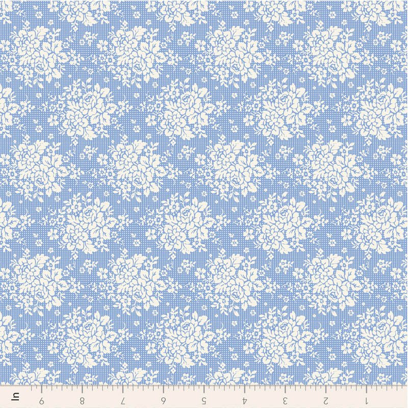 PRE - Order Tilda - Something Blue - Picknic TIL100666 Sky - Half Yard - June 2026 - Modern Fabric Shoppe