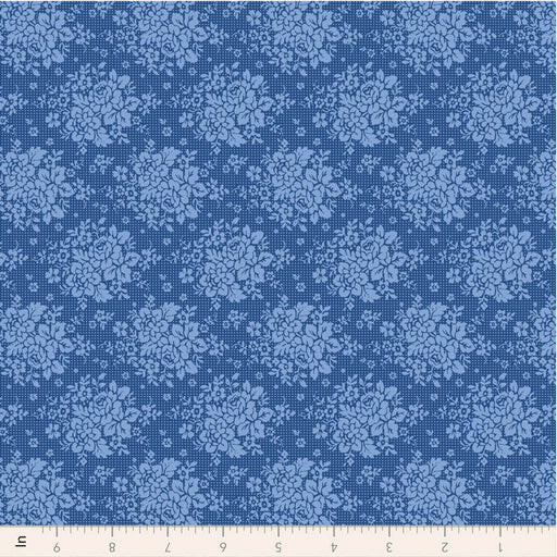 PRE - Order Tilda - Something Blue - Picknic TIL100676 Denim - Half Yard - June 2026 - Modern Fabric Shoppe