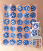 PRE - Order Tilda - Something Blue - Plate Collection Quilt Kit - Dusty Peach - June 2026 - Modern Fabric Shoppe