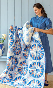 PRE - Order Tilda - Something Blue - Sunny Sky Quilt Kit - June 2026 - Modern Fabric Shoppe