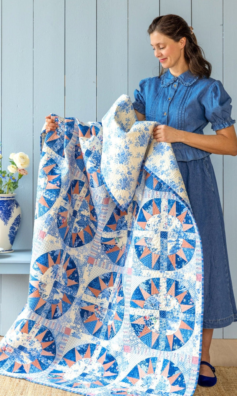 PRE - Order Tilda - Something Blue - Sunny Sky Quilt Kit - June 2026 - Modern Fabric Shoppe