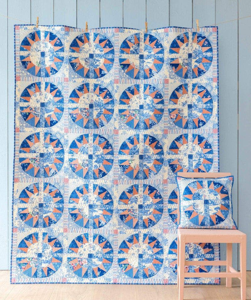 PRE - Order Tilda - Something Blue - Sunny Sky Quilt Kit - June 2026 - Modern Fabric Shoppe