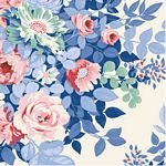 PRE - Order Tilda - Something Blue - Whimsyflower TIL100665 Cream - Half Yard - June 2026 - Modern Fabric Shoppe