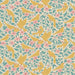 Pre - Order Tilda Songbird - Ava TIL100660 Teal - Half Yard - February 2026 - Modern Fabric Shoppe