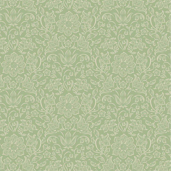 Pre - Order Tilda Songbird - Blenders Lila TIL110153 Mist - Half Yard - February 2026 - Modern Fabric Shoppe