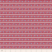 PRE-Order Tilda- Village Life- Agnes TIL100693 Burgundy- Half Yard- October 2026 - Modern Fabric Shoppe