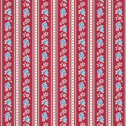 PRE-Order Tilda- Village Life- Agnes TIL100693 Burgundy- Half Yard- October 2026 - Modern Fabric Shoppe