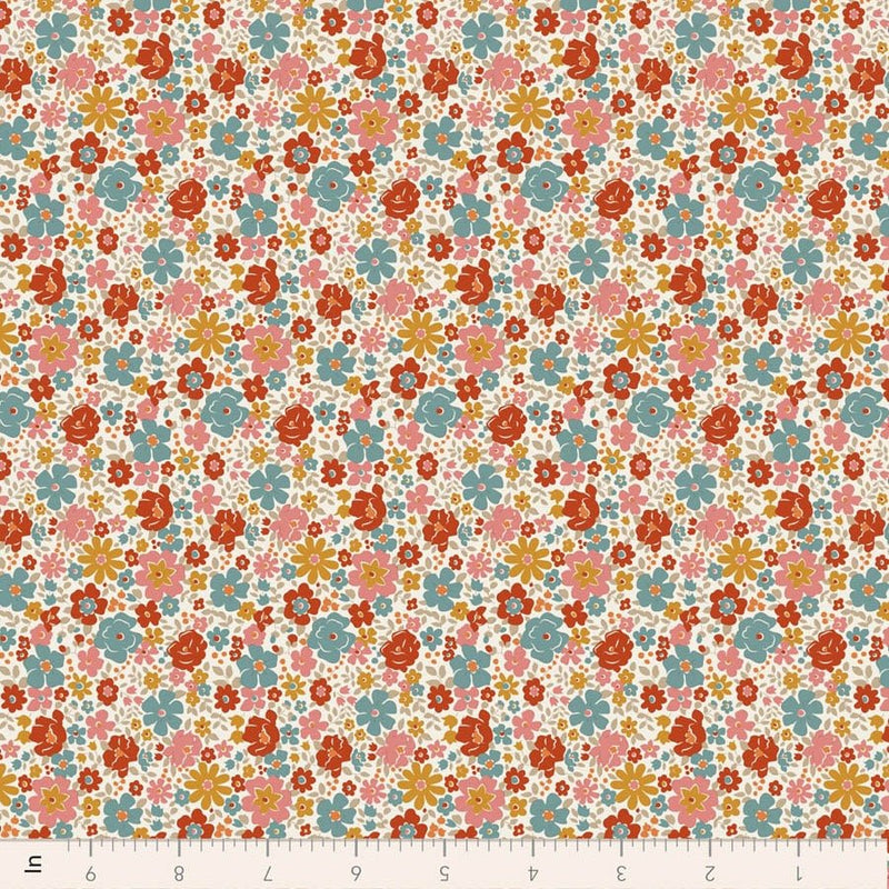 PRE-Order Tilda- Village Life- Esther TIL100681 Warm Cream- Half Yard- October 2026 - Modern Fabric Shoppe