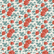 PRE-Order Tilda- Village Life- Margot TIL100684 Rust- Half Yard- October 2026 - Modern Fabric Shoppe