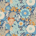 PRE - Order Tilda Wallflower - Wallflower TIL110607 Blue - Half Yard - June 2025 - Modern Fabric Shoppe