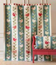 PRE-ORDER Tilda- Winter Birds Quilt Kit-Petrol featuring Merry Little Christmas- July 2027 - Modern Fabric Shoppe