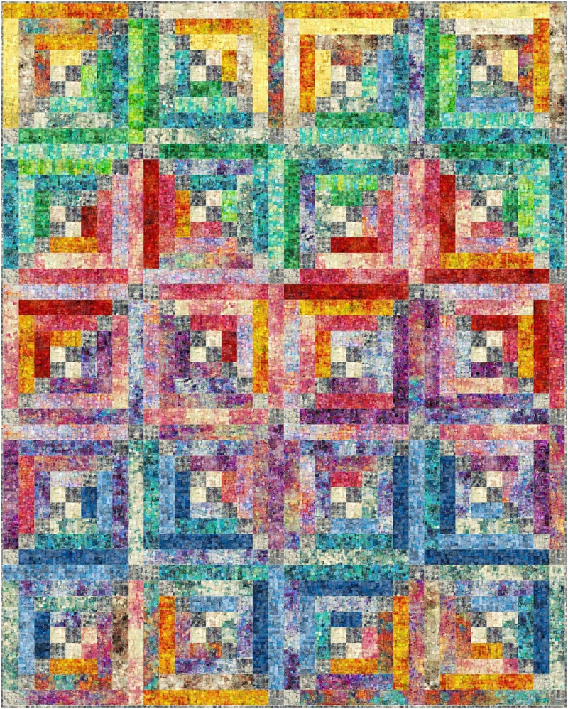 PRE-ORDER Tim Holtz Eclectic Elements Fragments- Mountain Light Quilt Kit- April 2027 - Modern Fabric Shoppe