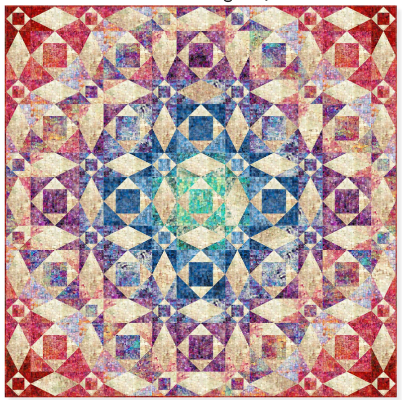 PRE-ORDER Tim Holtz Eclectic Elements Fragments- Storm at Twilight Quilt Kit- April 2027 - Modern Fabric Shoppe