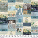 PRE - Order Tim Holtz - Eclectic Elements Palette - Blue Collage PWTH280.BLUE - Half Yard - May 2025 - Modern Fabric Shoppe
