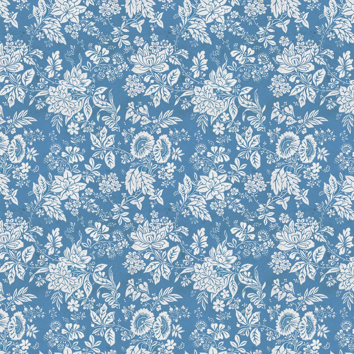 PRE - Order Tim Holtz - Eclectic Elements Palette - Blue Tapestry PWTH287.BLUE - Half Yard - May 2025 - Modern Fabric Shoppe