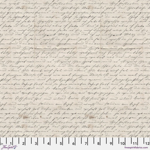 PRE - Order Tim Holtz - Eclectic Elements Palette - Charcoal Handwriting PWTH318.CHARCOAL - Half Yard - August 2025 - Modern Fabric Shoppe