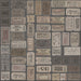 PRE - Order Tim Holtz - Eclectic Elements Palette - Charcoal Tickets PWTH312.CHARCOAL - Half Yard - August 2025 - Modern Fabric Shoppe