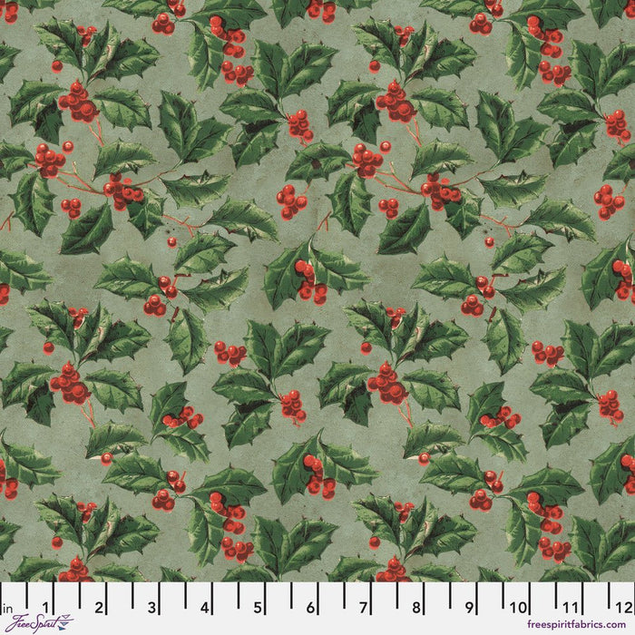 PRE - Order Tim Holtz - Eclectic Elements Palette - Christmas Holly PWTH337.CHRISTMAS - Half Yard - May 2025 - Modern Fabric Shoppe