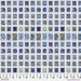 PRE - Order Tim Holtz - Eclectic Elements Palette - Indigo Stamps PWTH291.INDIGO - Half Yard - June 2025 - Modern Fabric Shoppe