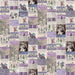 PRE - Order Tim Holtz - Eclectic Elements Palette - Purple Collage PWTH300.PURPLE - Half Yard - July 2025 - Modern Fabric Shoppe