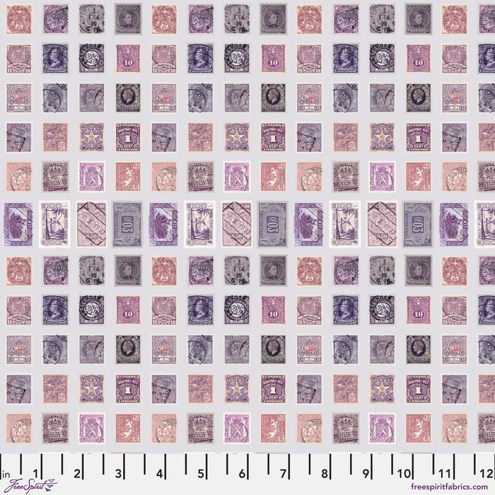 PRE - Order Tim Holtz - Eclectic Elements Palette - Purple Stamps PWTH301.PURPLE - Half Yard - July 2025 - Modern Fabric Shoppe