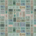 PRE - Order Tim Holtz - Eclectic Elements Palette - Teal Tickets PWTH272.TEAL - Half Yard - April 2025 - Modern Fabric Shoppe