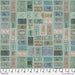 PRE - Order Tim Holtz - Eclectic Elements Palette - Teal Tickets PWTH272.TEAL - Half Yard - April 2025 - Modern Fabric Shoppe