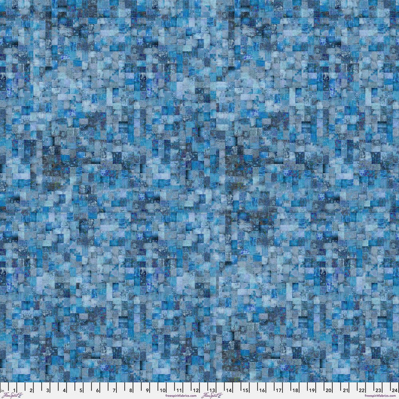 PRE-Order-Tim Holtz- Electric Elements- Fragments PWTH338.HYPNOTIC- Half Yard- April 2027 - Modern Fabric Shoppe