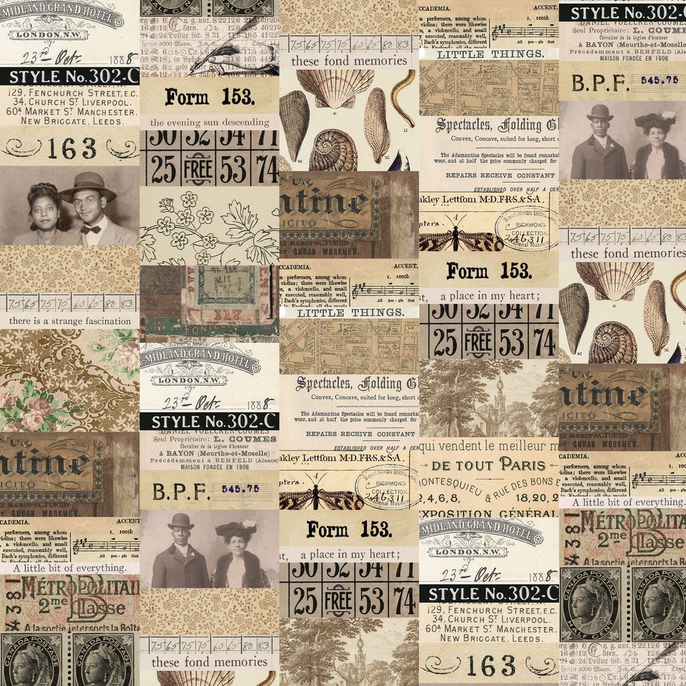 Tim Holtz- Eclectic Elements- Neutral