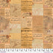 PRE - Order Tim Holtz - Electric Elements Palette - Orange Ephemera PWTH235.ORANGE - Half Yard - Modern Fabric Shoppe