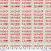 PRE - Order Tim Holtz - Electric Elements Palette - Red Typography PWTH224.RED - Half Yard - Modern Fabric Shoppe