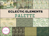 PRE - ORDER - Tim Holtz Elements - Green - Half Yard Bundle - March 2025 - Modern Fabric Shoppe