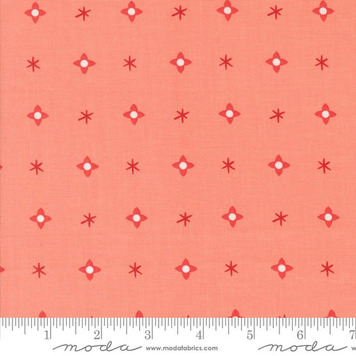PRE - ORDER Tiny Christmas by Lizzy House - Carnation 37135 14 - Half Yard - June 2025 - Modern Fabric Shoppe