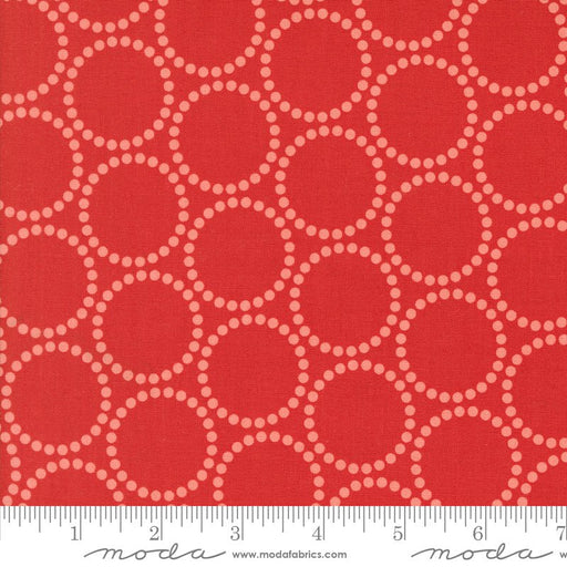 PRE - ORDER Tiny Christmas by Lizzy House - Christmas Red 37136 12 - Half Yard - June 2025 - Modern Fabric Shoppe