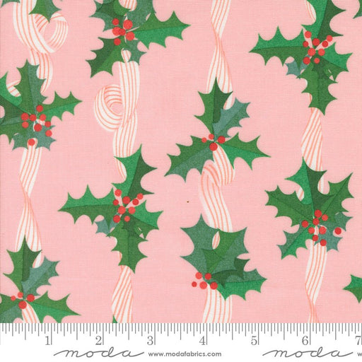 PRE - ORDER Tiny Christmas by Lizzy House - Cotton Candy 37133 15 - Half Yard - June 2025 - Modern Fabric Shoppe