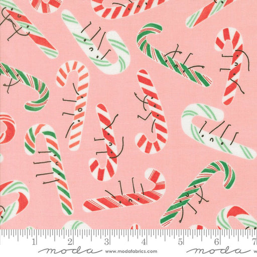PRE - ORDER Tiny Christmas by Lizzy House - Cotton Candy 37134 15 - Half Yard - June 2025 - Modern Fabric Shoppe
