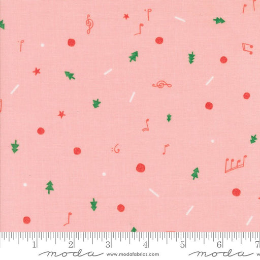 PRE - ORDER Tiny Christmas by Lizzy House - Cotton Candy 37137 15 - Half Yard - June 2025 - Modern Fabric Shoppe