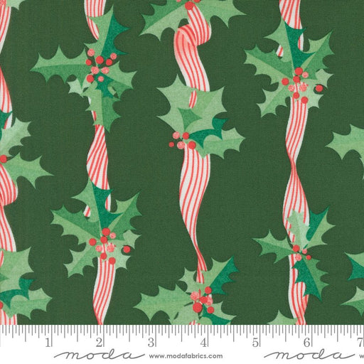PRE - ORDER Tiny Christmas by Lizzy House - Pine 37133 19 - Half Yard - June 2025 - Modern Fabric Shoppe