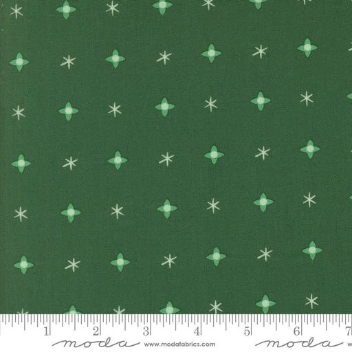 PRE - ORDER Tiny Christmas by Lizzy House - Pine 37135 19 - Half Yard - June 2025 - Modern Fabric Shoppe