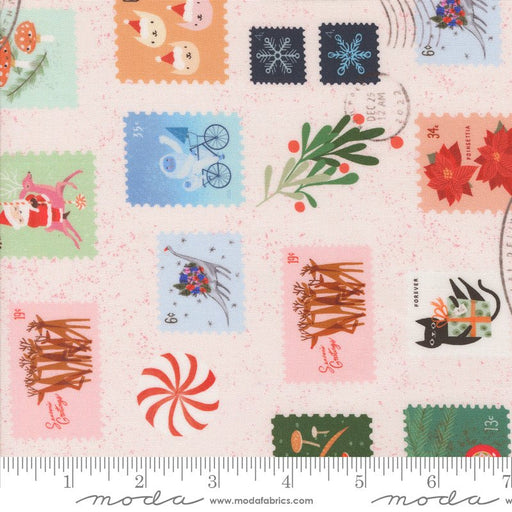 PRE - ORDER Tiny Christmas by Lizzy House - Snow 37132 11 - Half Yard - June 2025 - Modern Fabric Shoppe