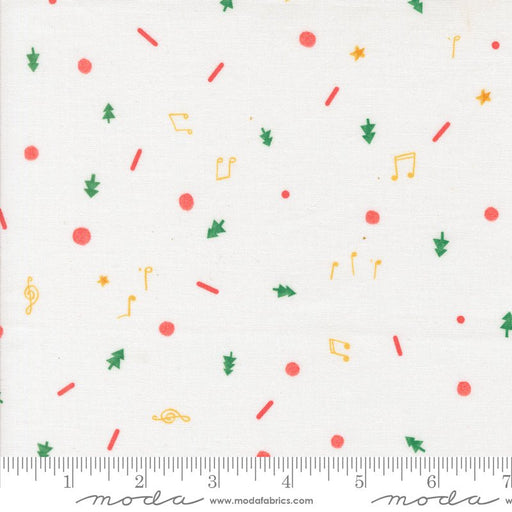 PRE - ORDER Tiny Christmas by Lizzy House - Snow 37137 11 - Half Yard - June 2025 - Modern Fabric Shoppe